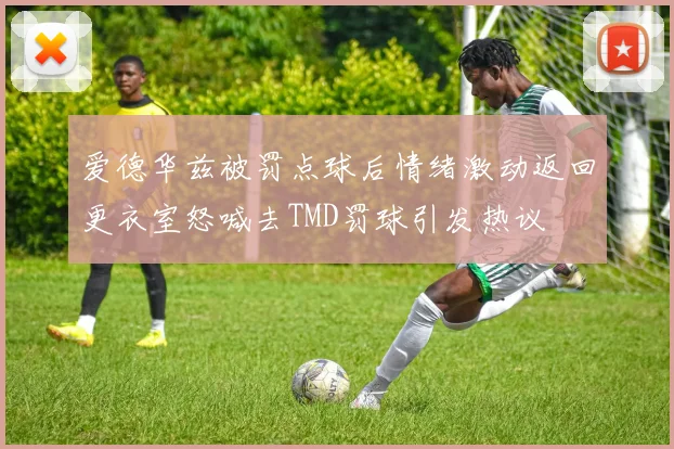 爱德华兹被罚点球后情绪激动返回更衣室怒喊去TMD罚球引发热议